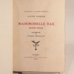 Couverture du livre Estimation du livre « mademoiselle Dax, jeune fille. Aquarelles de Pierre Brissaud. »