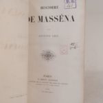 Couverture du livre Estimation du livre « histoire de Masséna »