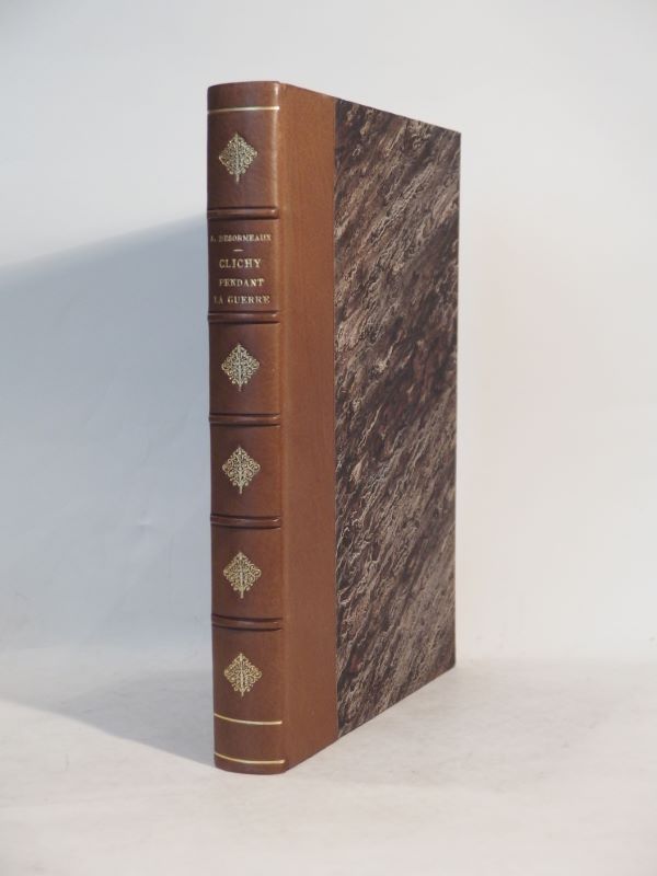 Couverture du livre Estimation du livre « clichy pendant la guerre. Notes au jour le jour des événements arrivés à Clichy du 3 août 1914 au 3 août 1919. Préface de H. Gomot. »