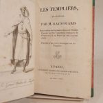 Couverture du livre Estimation du livre « les Templiers, tragédie. […] Précédée d’un précis historique sur les Templiers. »