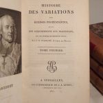 Couverture du livre Estimation du livre « histoire des variations des églises protestantes, suivie des Avertissemens aux protestans, sur les lettres du ministre Jurieu. »