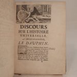 Couverture du livre Estimation du livre « discours sur l’histoire universelle à Monseigneur le Dauphin : pour expliquer la suite de la Religion & les changemens des Empires. »