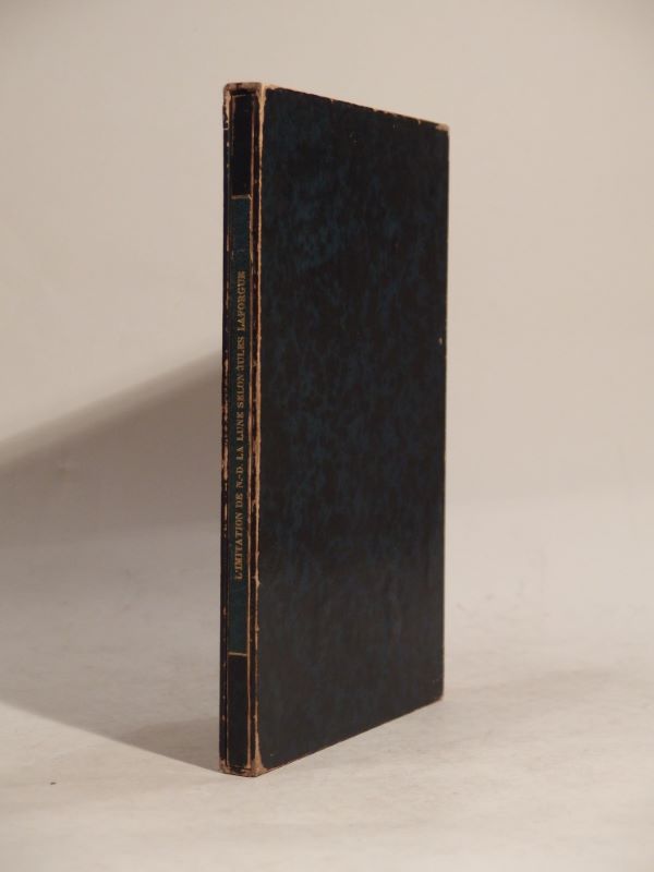 Couverture du livre Estimation du livre &laquo;&nbsp;l&rsquo;Imitation de Notre-Dame la Lune selon Jules Laforgue.&nbsp;&raquo;
