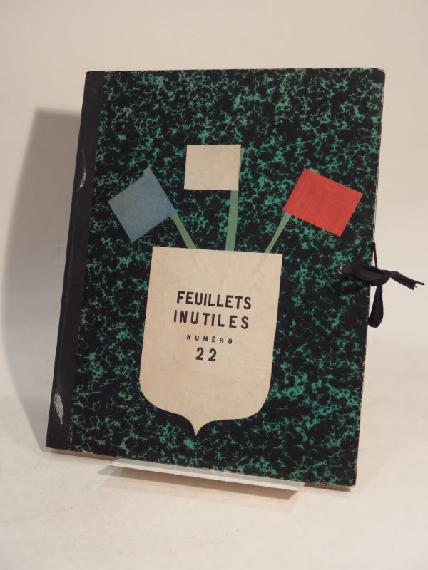 Couverture du livre Estimation du livre « feuillets inutiles, numéro 22. Poèmes inédits […]. Pages inédites de Jacquest Maret […]. »