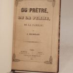 Couverture du livre Estimation du livre « du prêtre, de la femme, de la famille. »