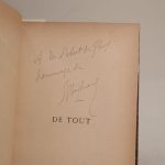 Couverture du livre Estimation du livre « de Tout. »