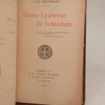 Couverture du livre Estimation du livre « sainte Lydwine de Schiedam. »