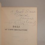 Couverture du livre Estimation du livre « dali ou l’anti-obscurantisme. »