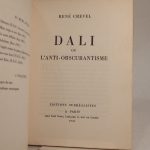 Couverture du livre Estimation du livre « dali ou l’anti-obscurantisme. »