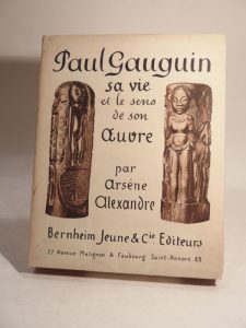 Estimation Beaux-Arts - Couverture du livre Estimation du livre « paul Gauguin, sa vie et le sens de son oeuvre. »