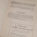 Couverture du livre Estimation du livre « un soir au cinéma, de Maurice Lemaître. Séance de cinéma. »