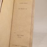 Couverture du livre Estimation du livre « le Grain nu. »