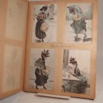 Couverture du livre Estimation du livre « collection de cartes postales illustrées par Henri Boutet : L’Hiver, Silhouettes parisiennes, Sur les Plages, Aux Bains de Mer, En Automobile, A Bicyclette, Paysages parisienes, Ouvrières parisiennes, Où elles vont, Croquis d’enfants, Danseuses, Têtes de femmes, Liseuses, Collection L. M., Cyclistes. »