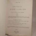 Couverture du livre Estimation du livre « l’avenir d’une illusion »
