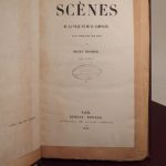 Couverture du livre Estimation du livre « scènes de la ville et de la campagne, avec vignettes sur bois, par Henry Monnier, gravées par Gérard. »