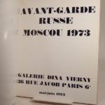 Couverture du livre Estimation du livre « avant Garde Russe – Moscou 73. »