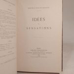 Couverture du livre Estimation du livre « idées et sensations. »