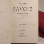 Couverture du livre Estimation du livre « histoire de Savoie d’après les documents originaux depuis les origines les plus reculées jusqu’à l’annexion. »