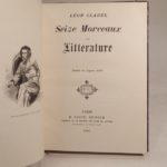 Couverture du livre Estimation du livre « seize morceaux de littérature. Dessins d’Eugène Rapp. »