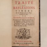 Couverture du livre Estimation du livre « traité ou Réflexions tirées de la pratique sur les playes (plaies) d’armes à feu. »