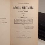 Couverture du livre Estimation du livre « récits militaires. T1 : L’Invasion, 1870. T2 : Après Sedan, 1870-1871. T3 : La Loise et l’Est, 1870-1871. T4 : Le Siège de Paris, 1870-1871. »