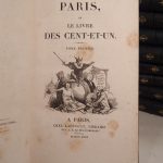 Couverture du livre Estimation du livre « paris, ou Le Livre des Cent-et-un. Tomes 1 à 11. »