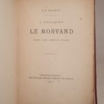 Couverture du livre Estimation du livre « a travers le Morvand. Moeurs, types, scènes et paysages. »