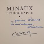 Couverture du livre Estimation du livre « minaux lithographe. 1848-1973. Introduction : Fernand Mourlot. »