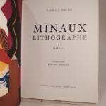 Couverture du livre Estimation du livre « minaux lithographe. 1848-1973. Introduction : Fernand Mourlot. »