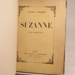 Couverture du livre Estimation du livre « suzanne. »