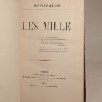 Couverture du livre Estimation du livre « les Mille. »