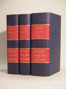 Estimation Edition originale - Couverture du livre Estimation du livre « la Petite Revue, Collection complète : du n°1 (14 novembre 1863) au n°157 (10 novembre 1866). »