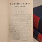 Couverture du livre Estimation du livre « la Petite Revue, Collection complète : du n°1 (14 novembre 1863) au n°157 (10 novembre 1866). »