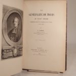 Couverture du livre Estimation du livre « la Généralité de Tours au XVIIIe siècle. Administration de l’intendant du Cluzel (1766-1783). »
