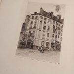 Couverture du livre Estimation du livre « la Butte des Moulins, avec documents archéologiques et administratifs inédits, par le Dr. Moura. Eaux-fortes de A.-P. Martial. »
