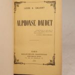 Couverture du livre Estimation du livre « alphonse Daudet »