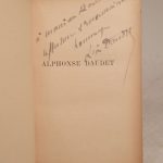 Couverture du livre Estimation du livre « alphonse Daudet »