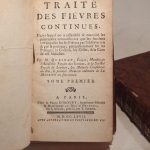 Couverture du livre Estimation du livre « traité des fièvres continues »