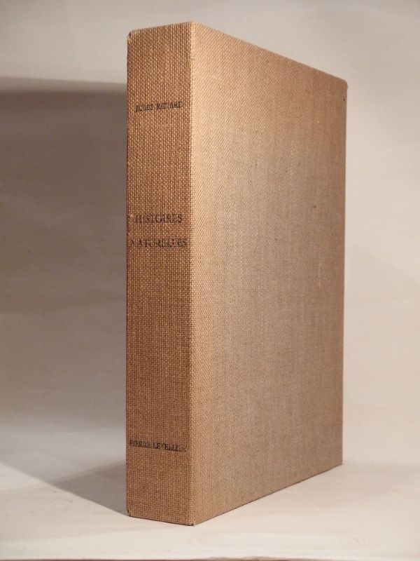 Couverture du livre Estimation du livre « histoires naturelles. Pointes-sèches originales de Pierre Letellier. »