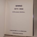 Couverture du livre Estimation du livre « erro 1974-1986 : Catalogue général. »