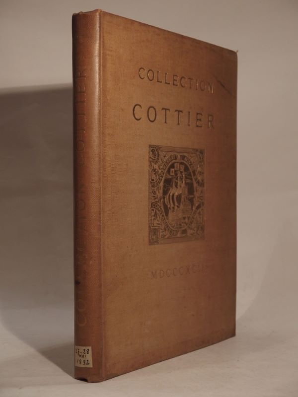 Couverture du livre Estimation du livre « collection Cottier : Catalogue »