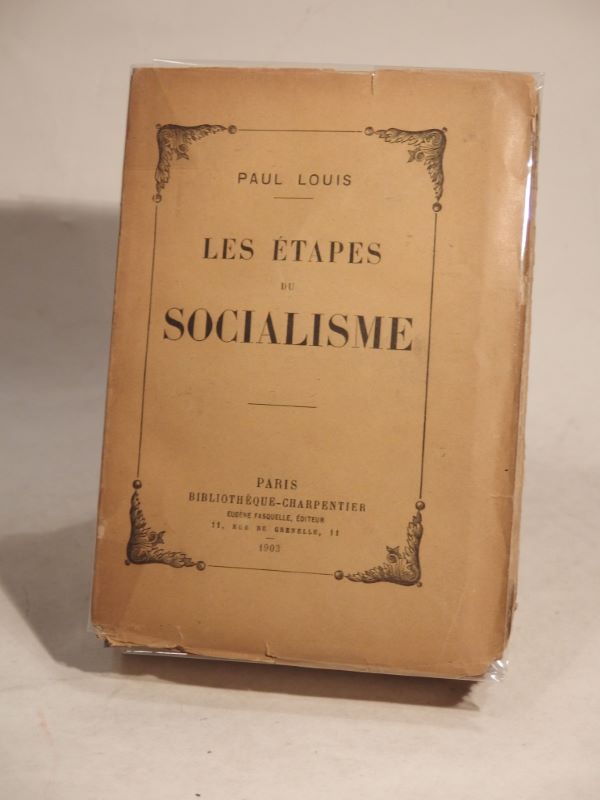 Couverture du livre Estimation du livre « les étapes du socialisme »