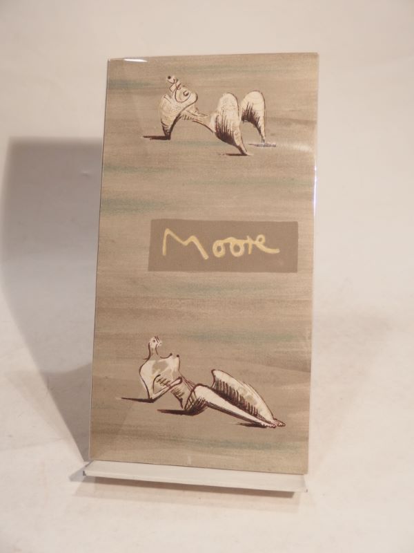 Couverture du livre Estimation du livre « henry Moore : sculptures et dessins. »