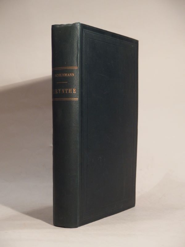 Couverture du livre Estimation du livre « tirynthe. Le palais préhistorique des rois de Tyrinthe. Résultat des dernières fouilles par Henri Schliemann. Avec une préface de M. le professeur F. Adler et des contributions de M. Docteur W. Dörpfeld. »