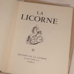Couverture du livre Estimation du livre « la Licorne. I : Printemps 1947. II : Hiver 1948. III : Automne 1948. »