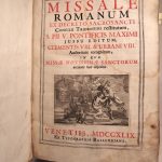 Couverture du livre Estimation du livre « missale Romanum […] »