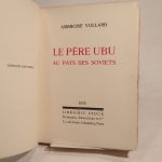 Couverture du livre Estimation du livre « le Père Ubu au pays des Soviets »