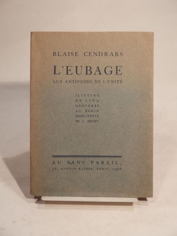 Couverture du livre Estimation du livre « l’Eubage. Aux antipodes de l’unité. Illustré de cinq gravures au burin hors-texte de J. Hecht. »