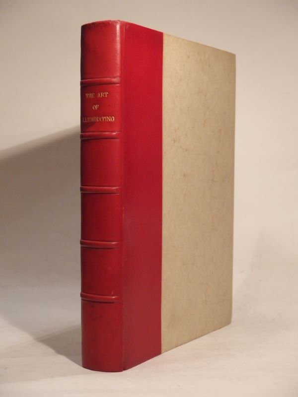 Couverture du livre Estimation du livre « the Art of Illuminating as practised in Europe from the earliest times. Illustrated by borders, initial letters and alphabets selected and chromolithographes by W. R. Tymms. With an Essay and Instructions by M. D. Wyatt, Architect. »