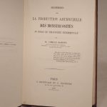 Couverture du livre Estimation du livre « recherches sur la production artificielle des monstruosités ou Essais de tératogénie expérimentale. »
